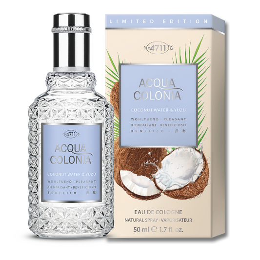 4711 Acqua Colonia Coconut Water & Yuzu Eau de Cologne Natural Spray – Limited Edition