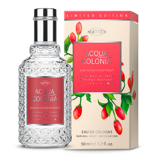 4711 Acqua Colonia Goji + Cactus Extract Eau de Cologne Natural Spray – Limited Edition