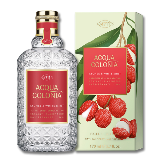 4711 Acqua Colonia Lychee & White Mint Eau de Cologne Natural Spray
