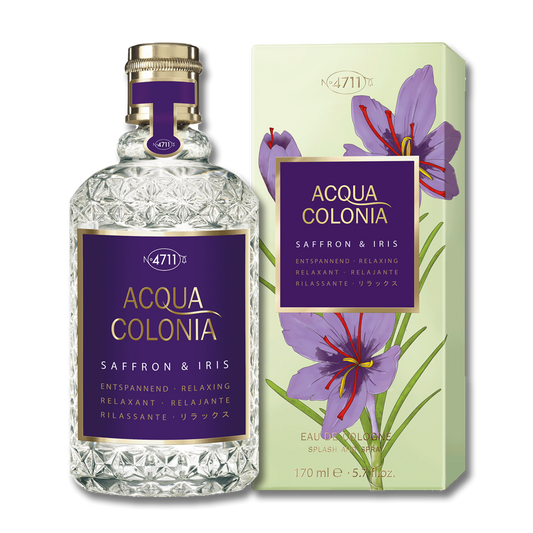 4711 Acqua Colonia Saffron & Iris Eau de Cologne Natural Spray Limited