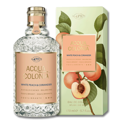 4711 Acqua Colonia White Peach & Coriander Eau de Cologne Natural Spray