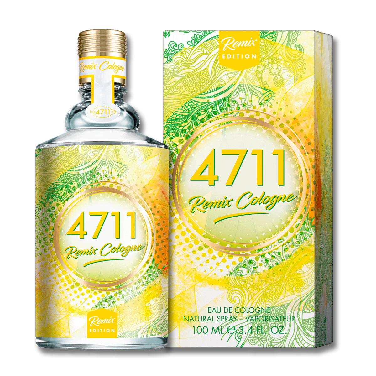 4711 Remix Urban Summer- Lemon Eau de Cologne Natural Spray (zitrone)
