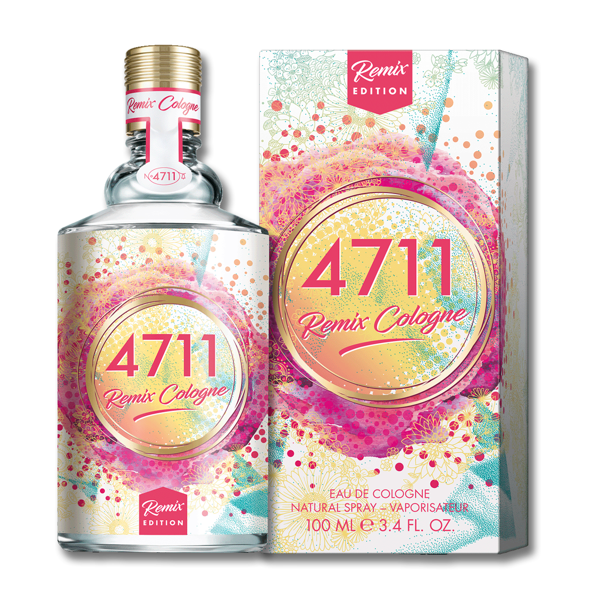 4711 Remix festival vibes-  Orange Blossom Eau de Cologne Natural Spray (Neroli)