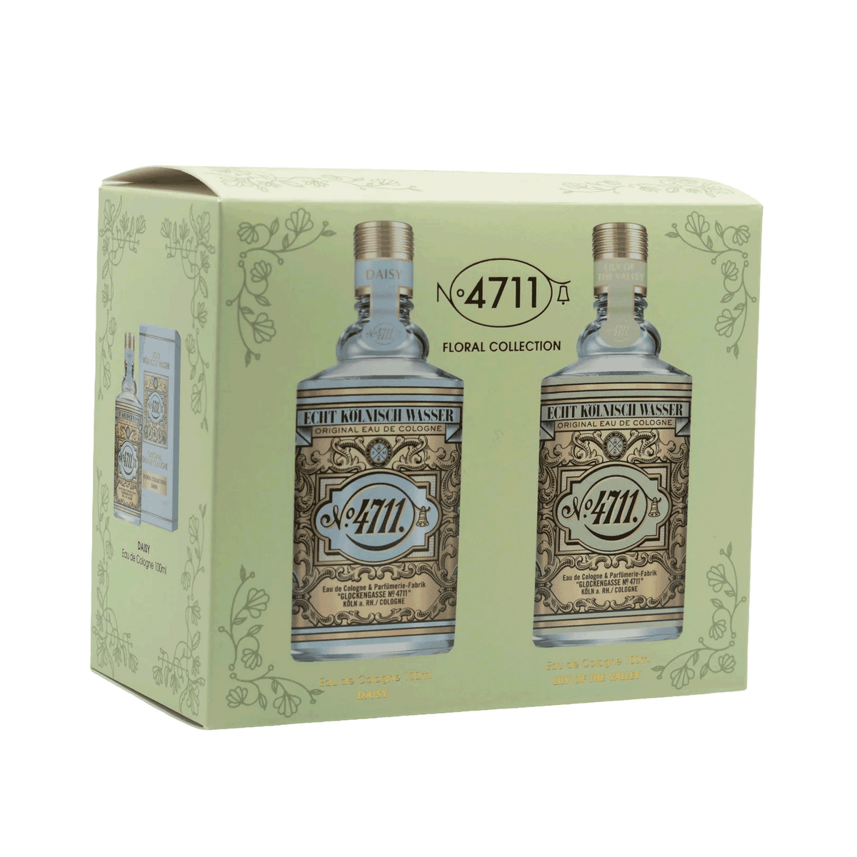 4711 Floral Collection Gift Pack (daisy 100ml, lily of the valley 100ml) NEW