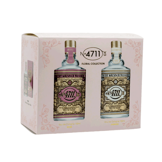 4711 Floral Collection Gift Pack (Rose 100ml, Jasmine 100ml) NEW