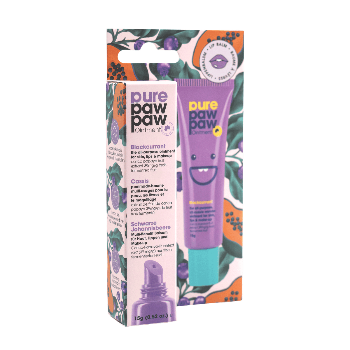 Pure Paw Paw with Blackcurrant Hangsell 15g
