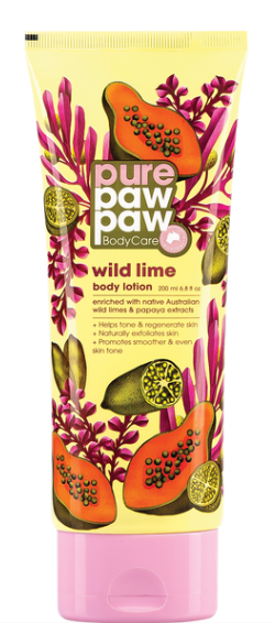 Pure Paw Paw Body Care-Wild Lime Lotion 200ml