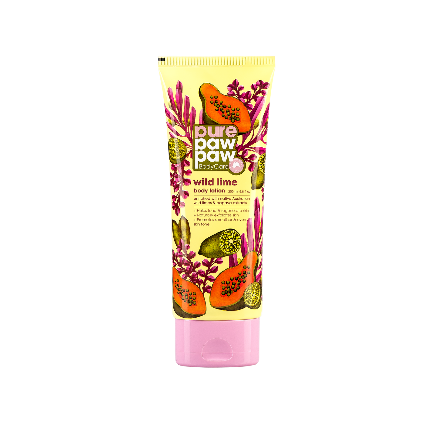 Pure Paw Paw Body Care-Wild Lime Lotion 200ml