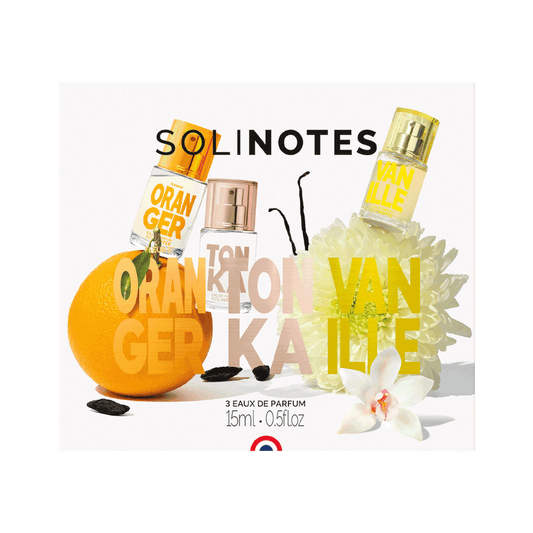 Solinotes Set - Fleur D'Oranger, Tonka, Vanille EDP 3x15ml