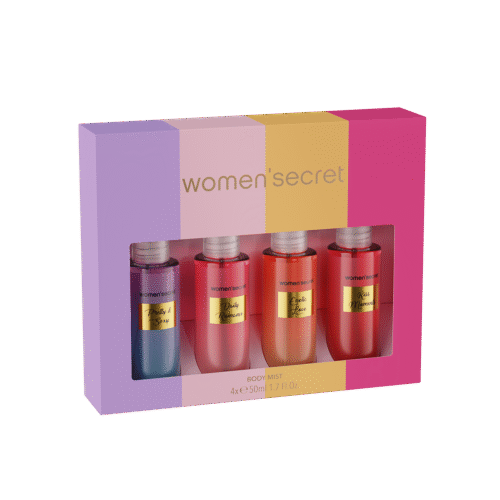 Women'Secret Gift Set Coloured 4x50ml