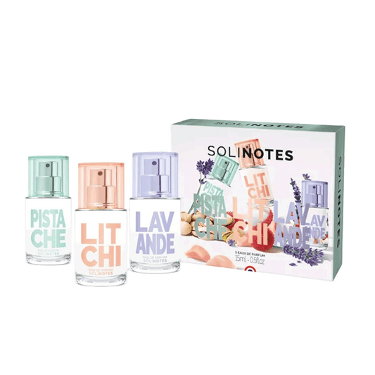 Solinotes Set - Pistache, Litchi, Lavande EDP 3x15ml